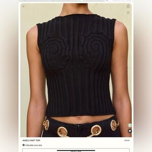 Cult Gaia ANZU KNIT TOP